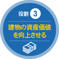 役割 3 建物の資産価値を向上させる